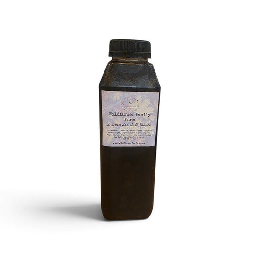 Smoked Sea Salt Maple Coffee Syrup 16 oz