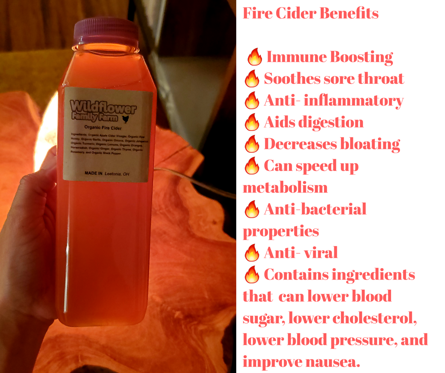 Organic Fire Cider