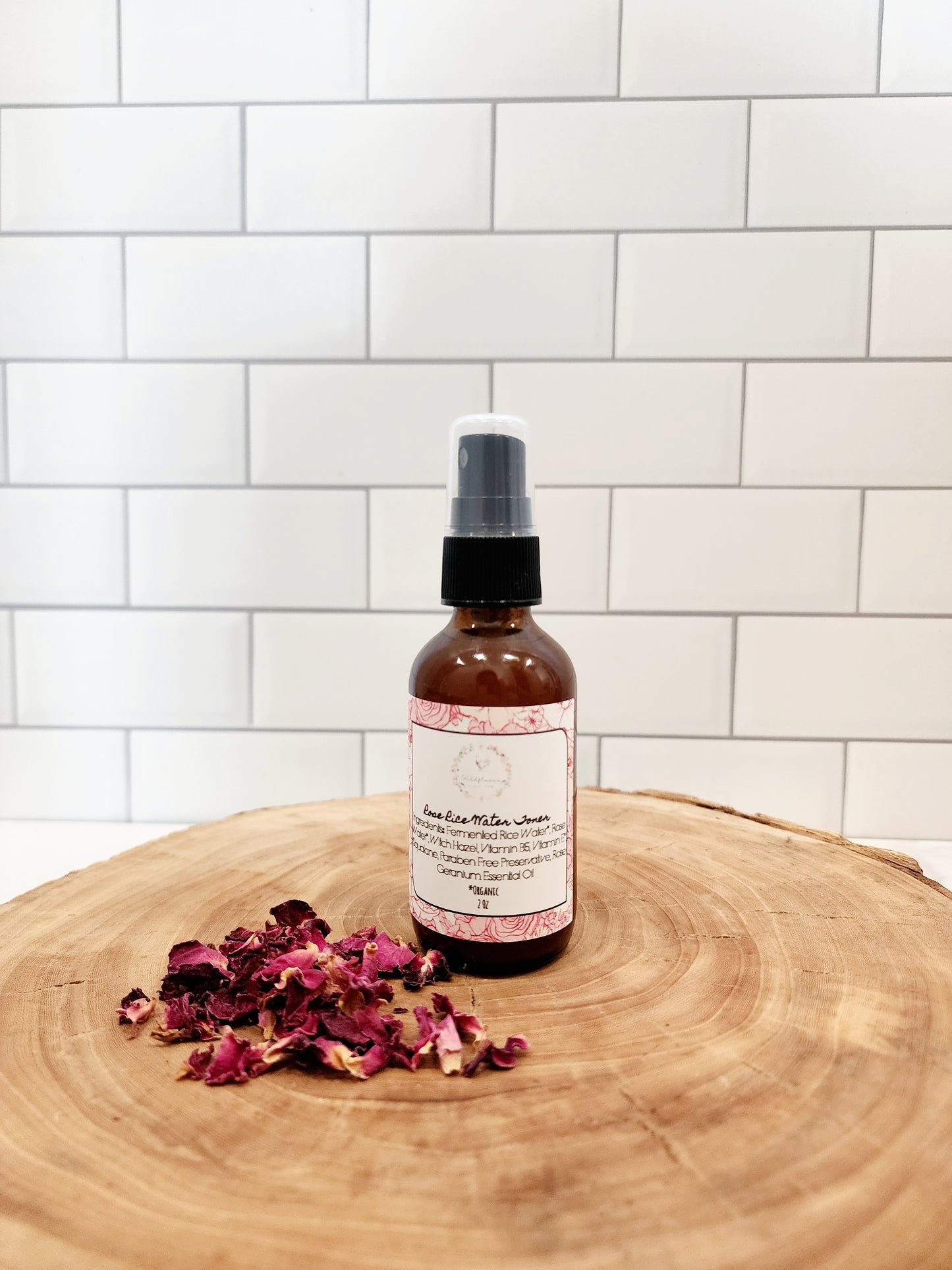 Rose Rice Water Toner 2 oz