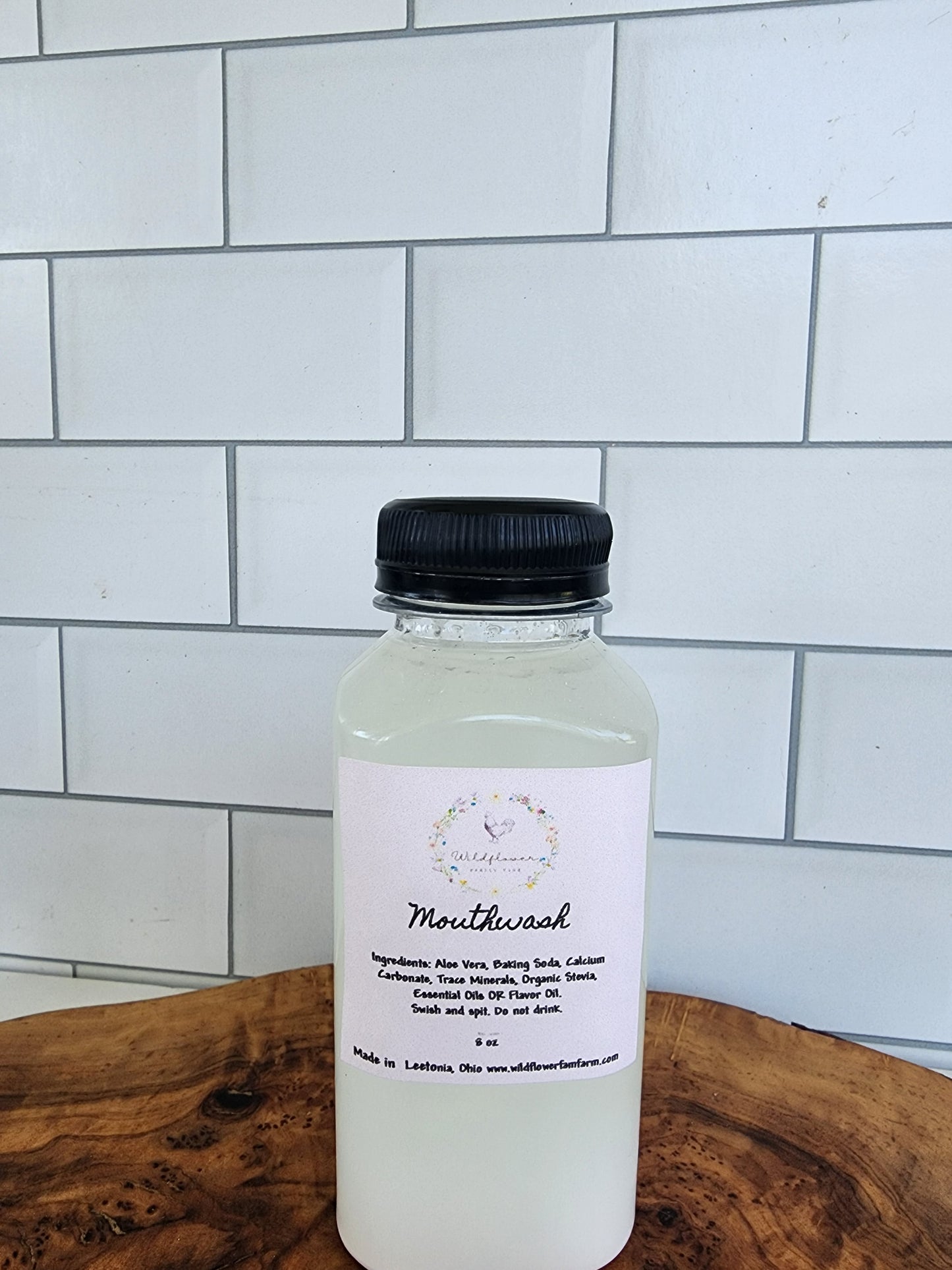 Natural Mouthwash 8 oz