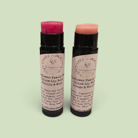 Tallow Lip Balm Set of 2
