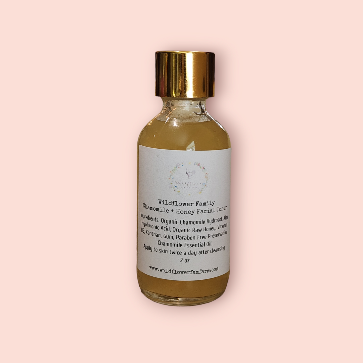 Chamomile + Honey Facial Toner 2 oz