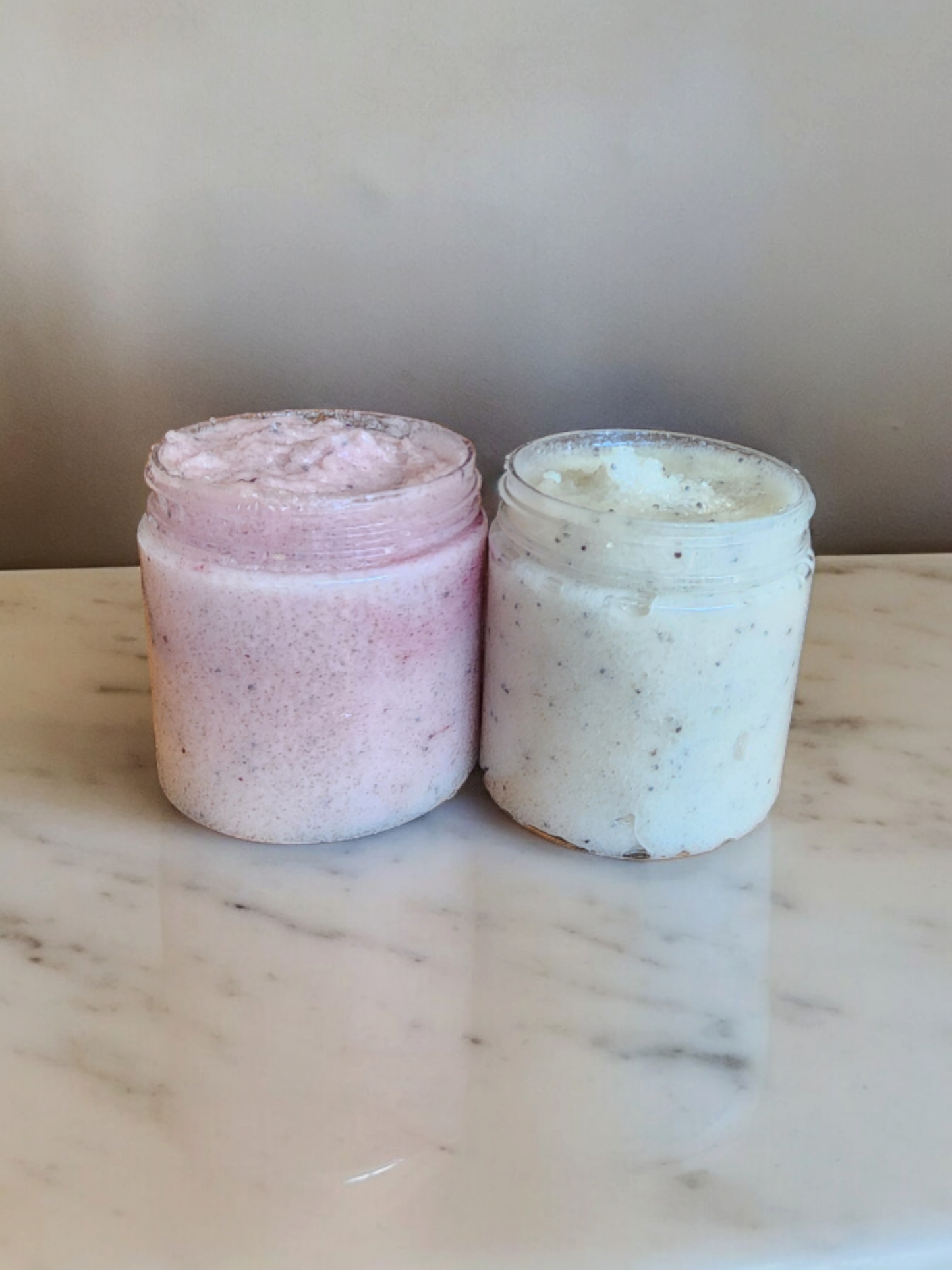 4 oz Body Scrubs (Strawberry, Pina Colada, Lemon Cookie, and Birthday Cake)