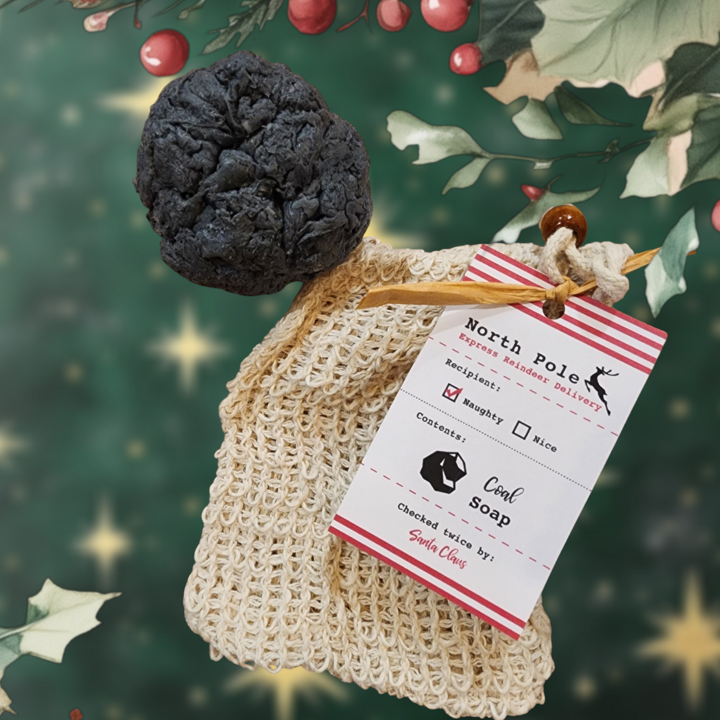 Lump of Coal Soap