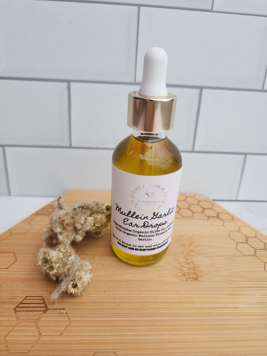 Mullein + Garlic Ear Oil 2 oz