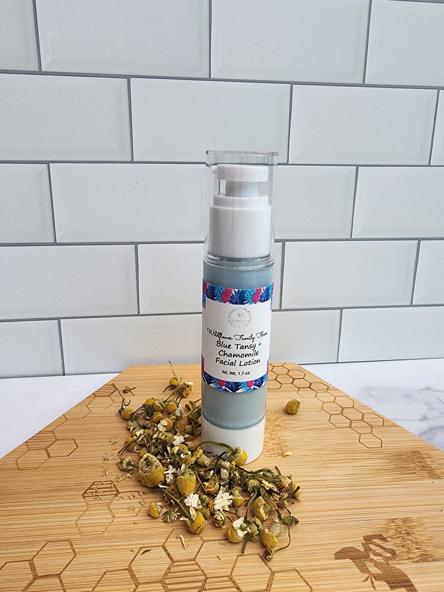 1.7 oz Blue Tansy + Chamomile Facial Lotion