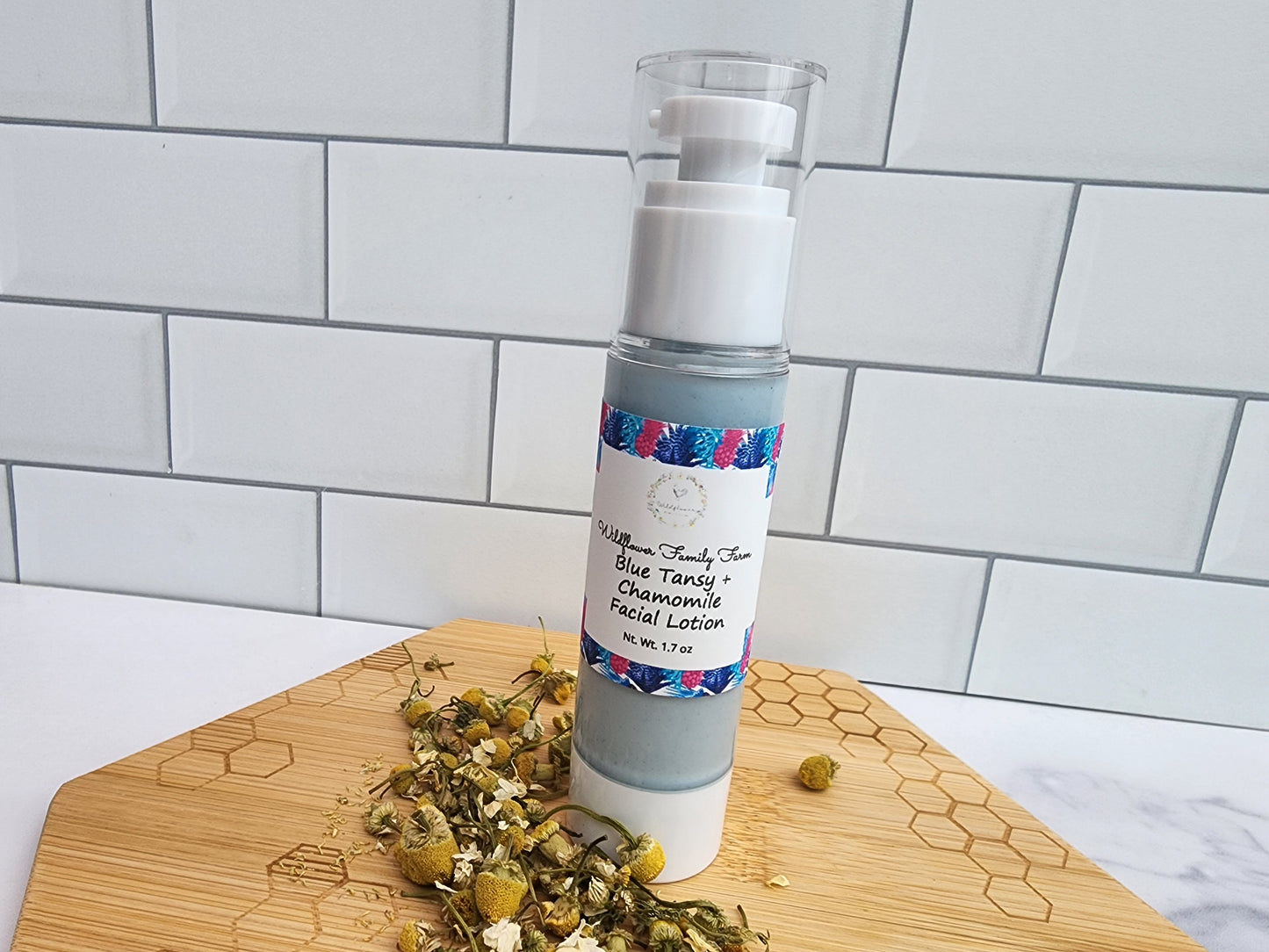 1.7 oz Blue Tansy + Chamomile Facial Lotion