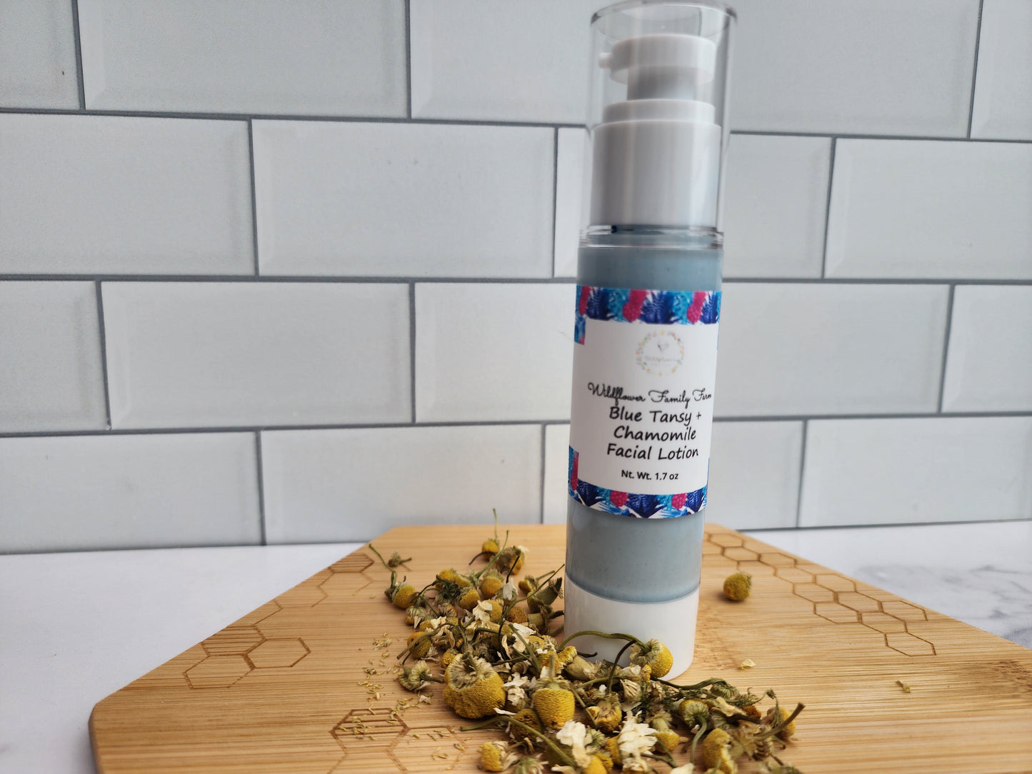 1.7 oz Blue Tansy + Chamomile Facial Lotion