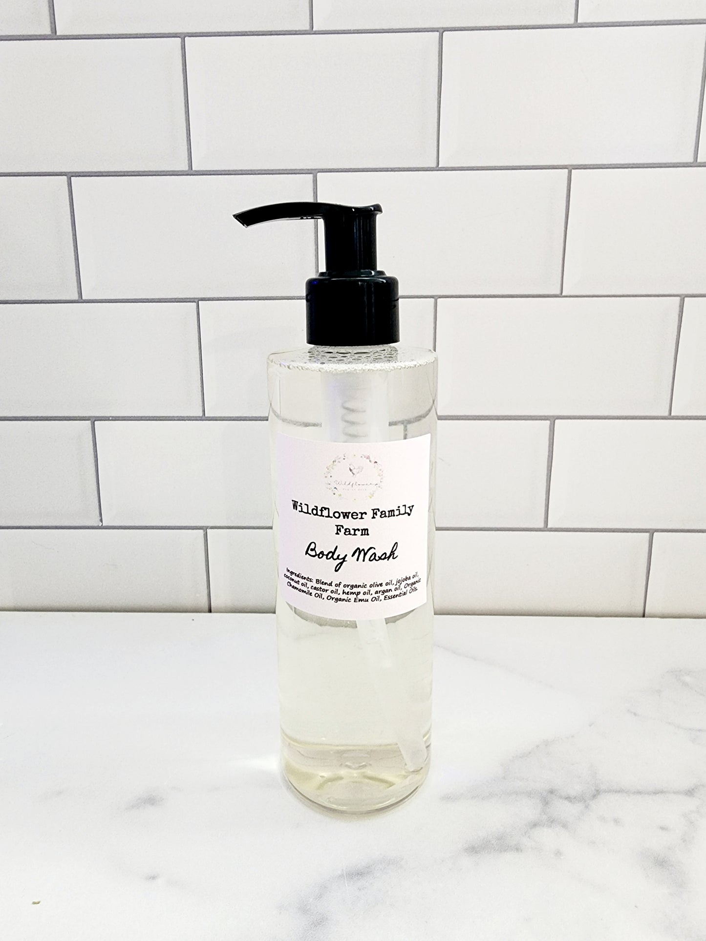 Body Wash 8 oz Made With Organic Ingredients