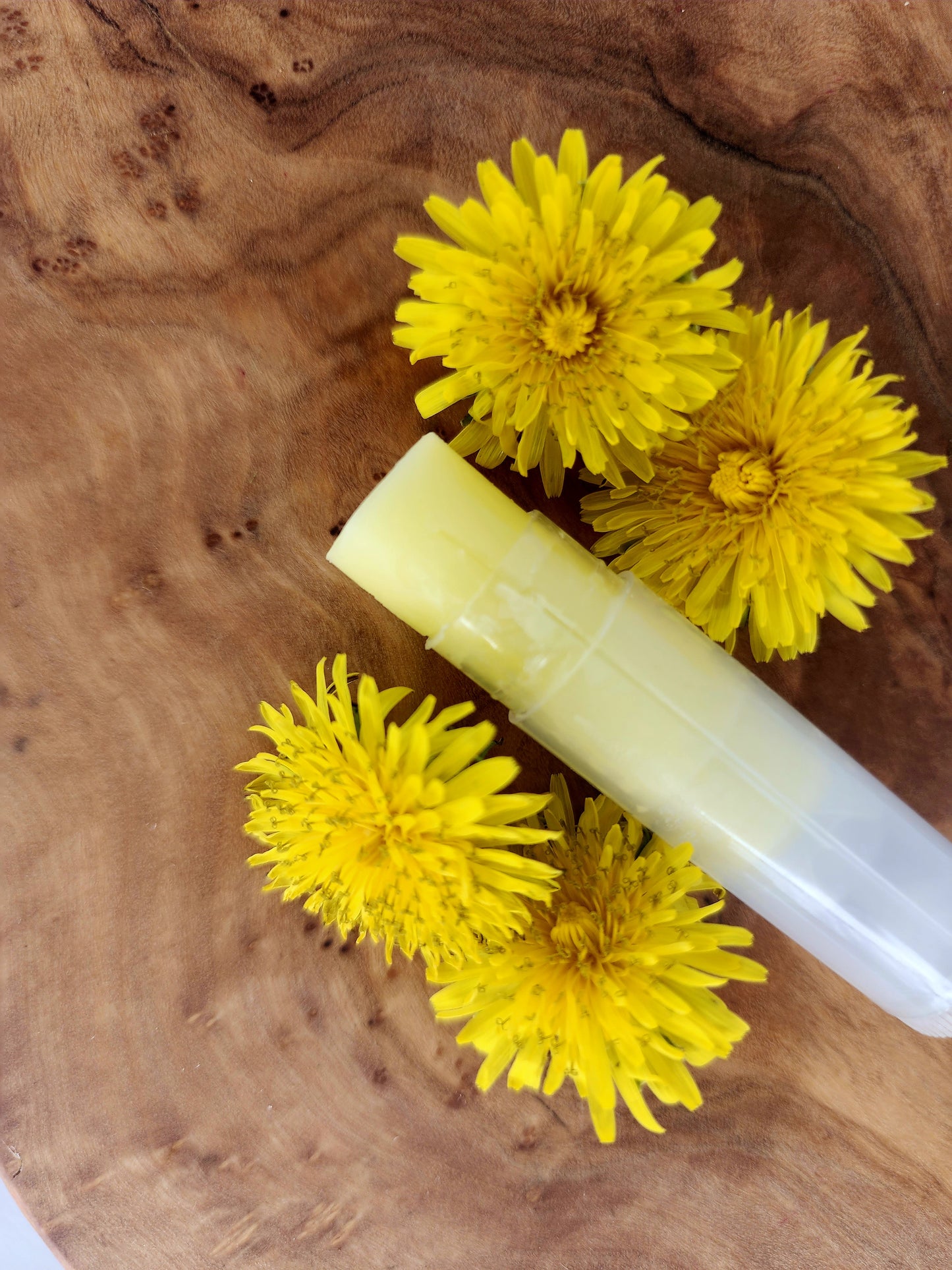 Dandelion + Vanilla Lip Balm