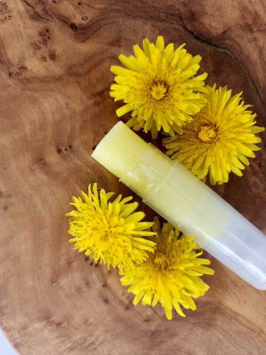 Dandelion + Vanilla Lip Balm