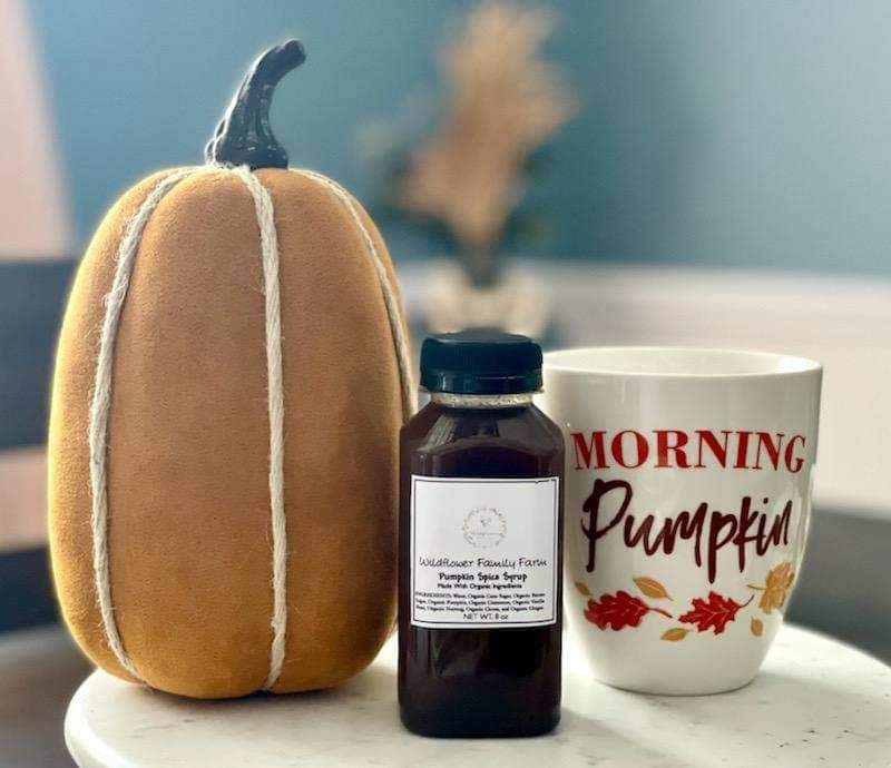 Pumpkin Spice Syrup Made With Organic Ingredients
