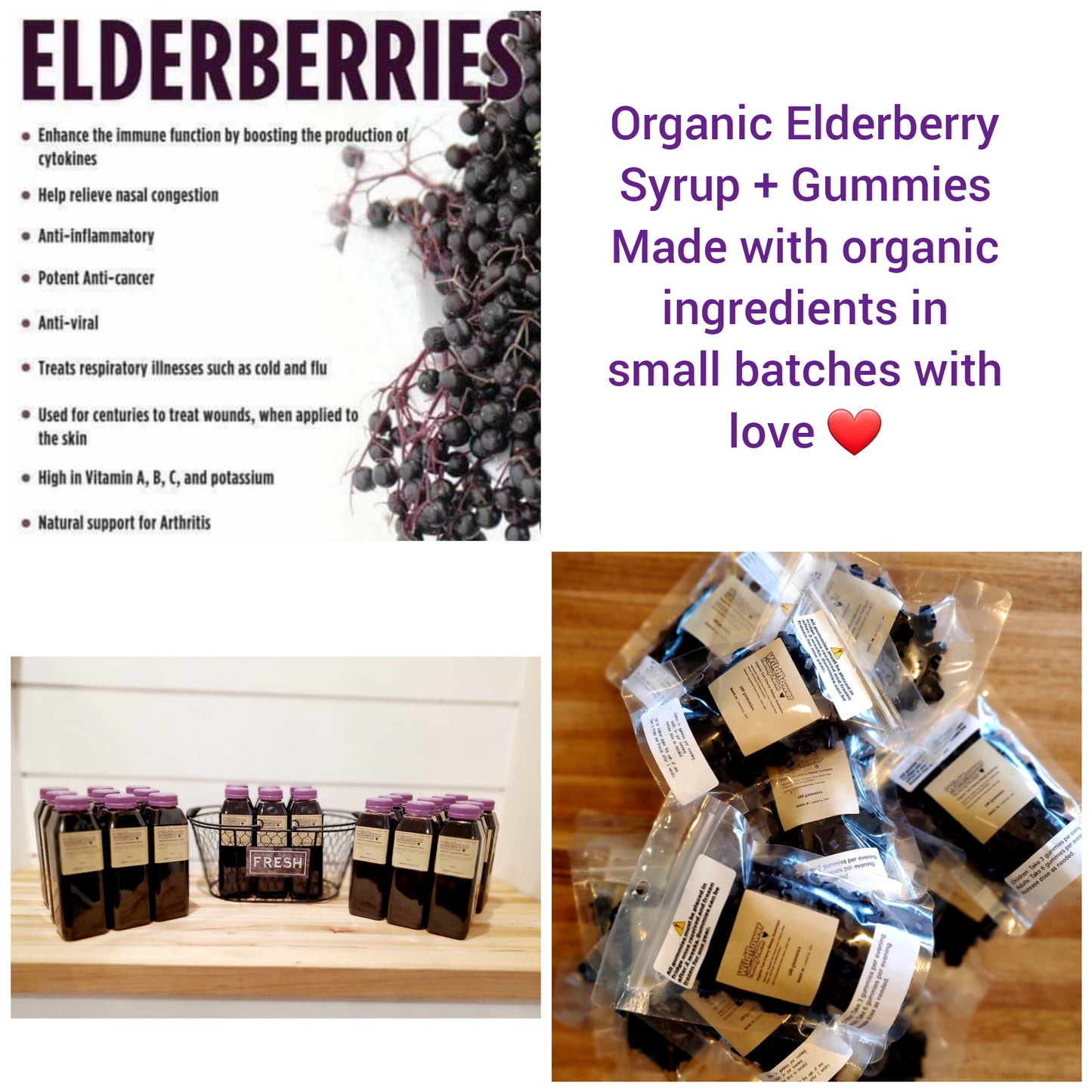 Elderberry Syrup 16 oz