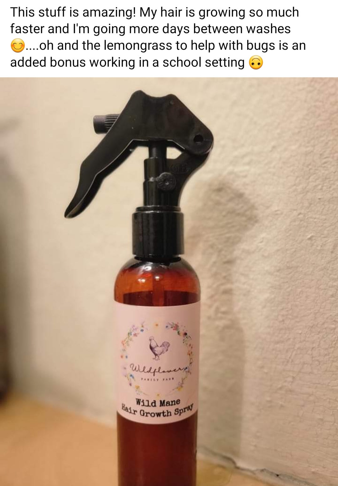 Wild Mane Hair Growth Spray